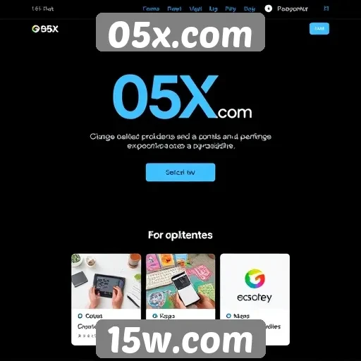 Evolução do design e usabilidade do 05x.com