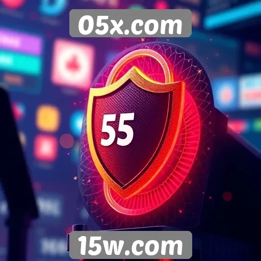 Recursos de segurança do site de jogos 05x.com